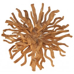 Lampadario nido in legno D.40 cm