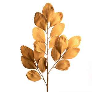 Tige de fleur Angela doré H.109 cm